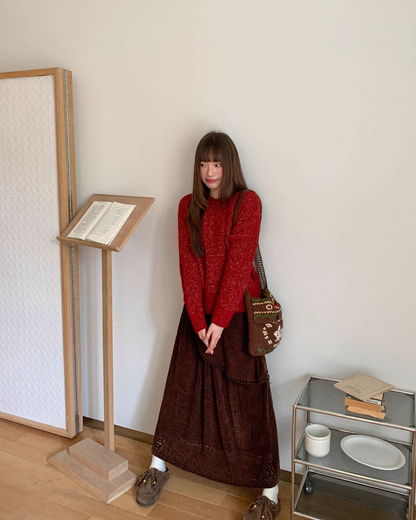 Sparkling Short Color Knit BU0069