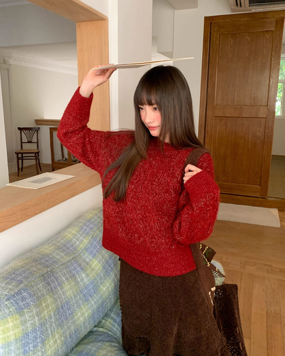 Sparkling Short Color Knit BU0069