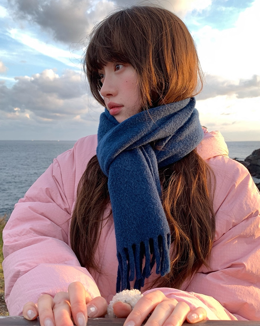 Plaid Pattern Hood Button Down Jacket BU0073