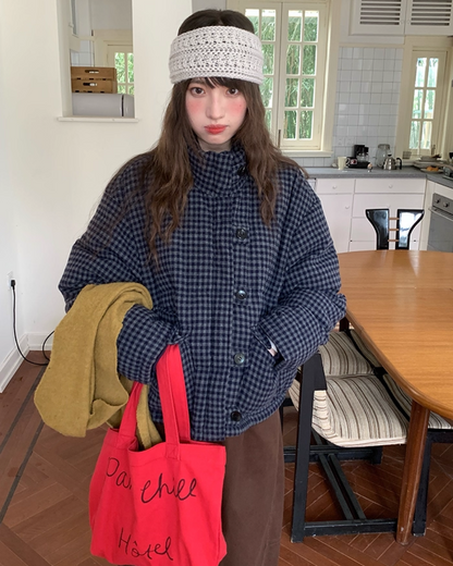 Retro Check Padded Jacket BU0075