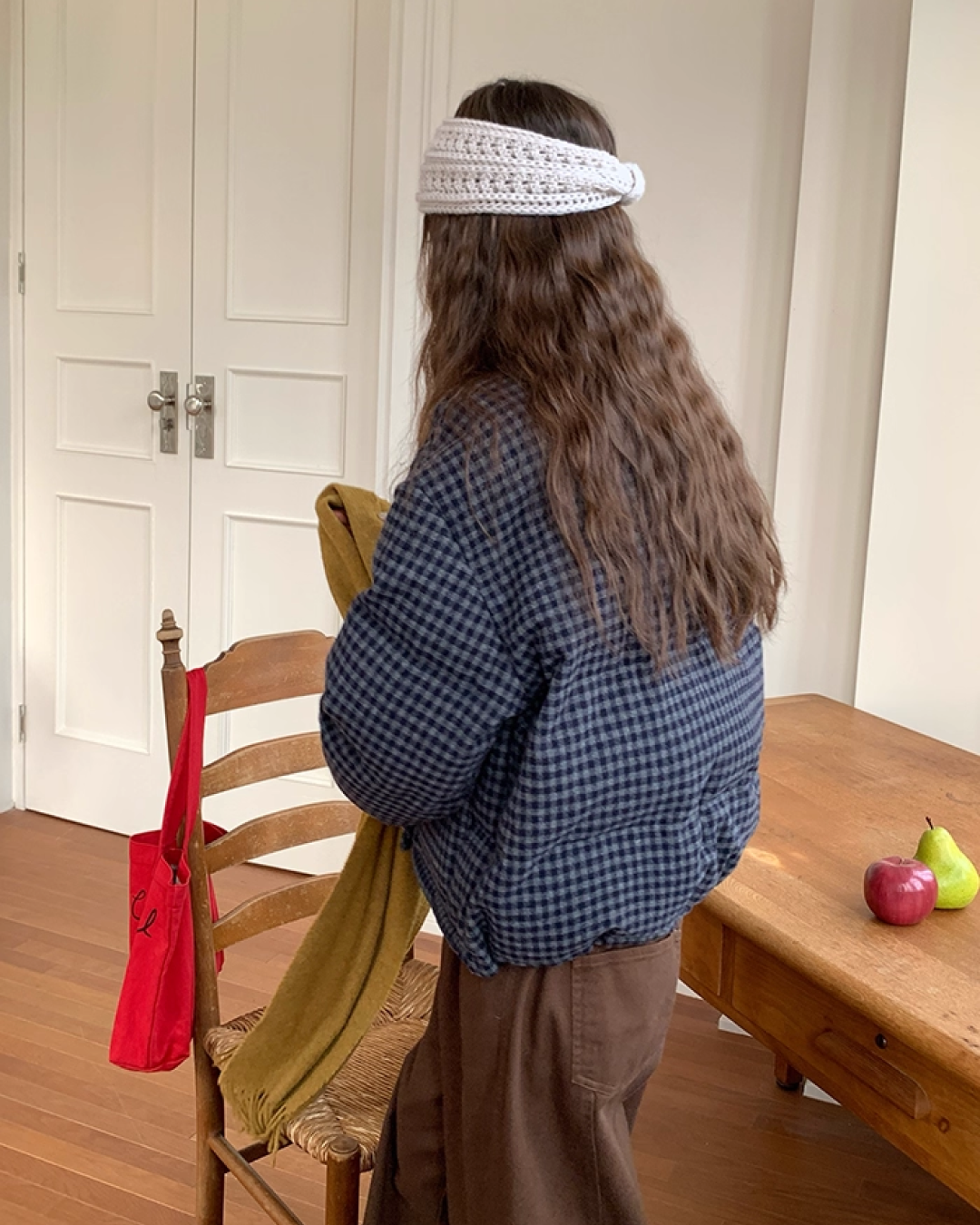 Retro Check Padded Jacket BU0075