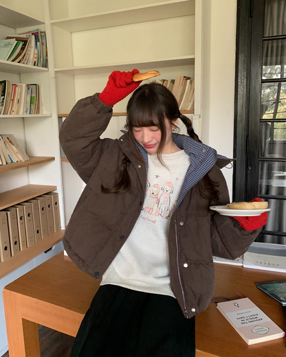 Dog Print Sweatshirt BU0083