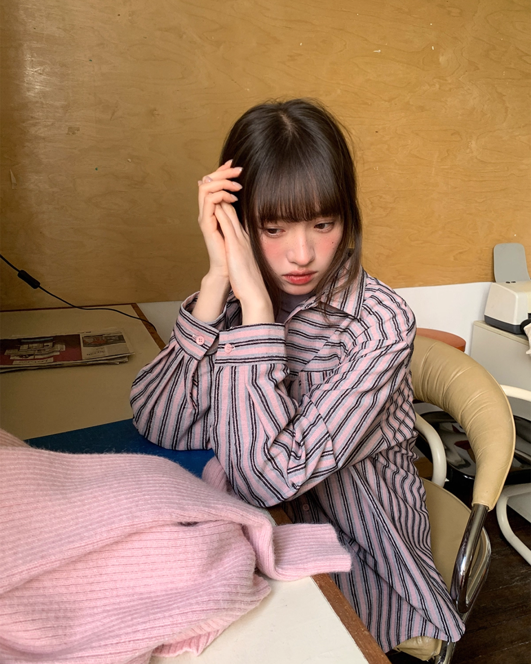 Color Stripe Shirt BU0085