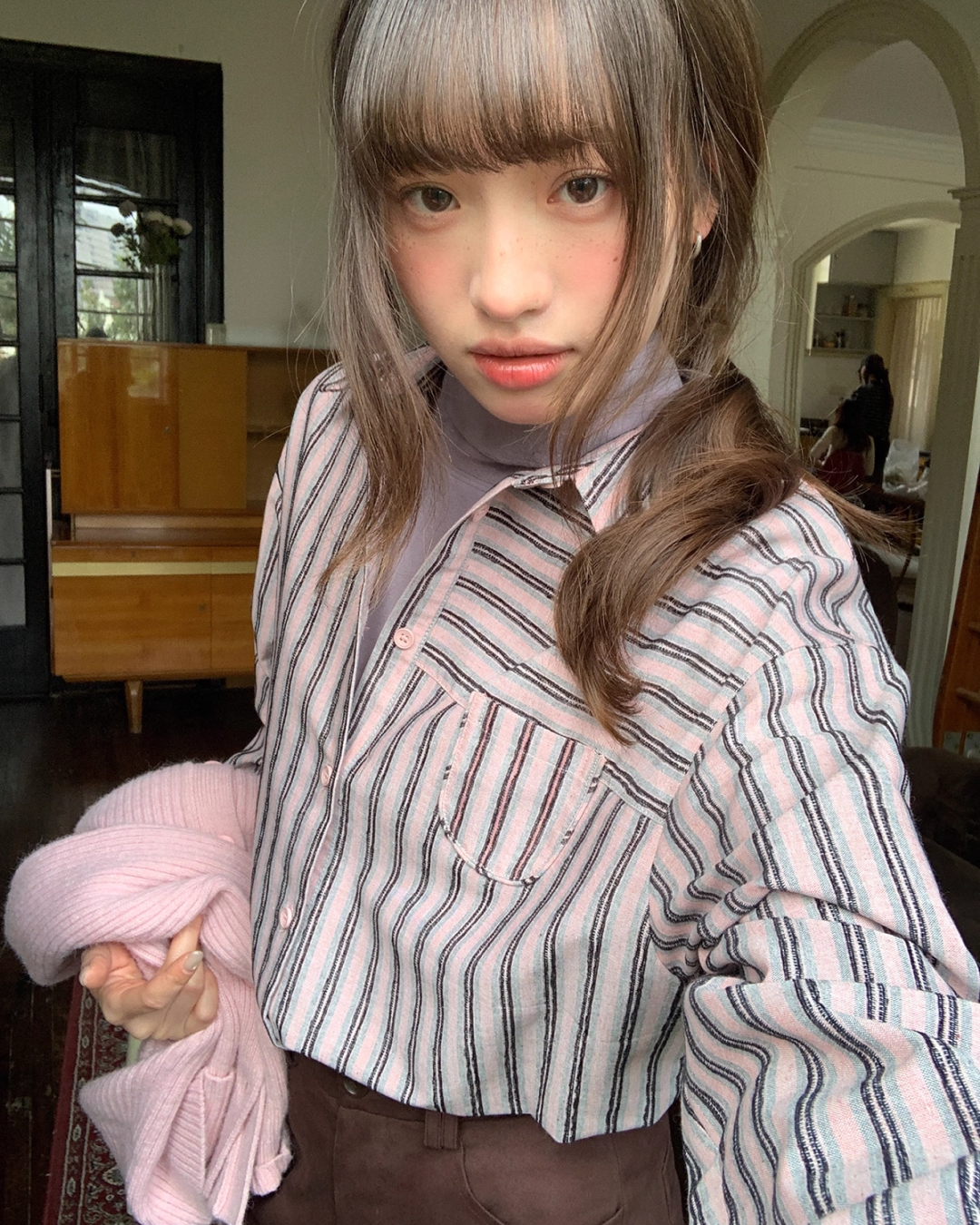 Color Stripe Shirt BU0085