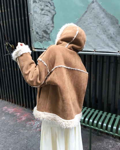 Button Boa Hood Jaqcket BU0086