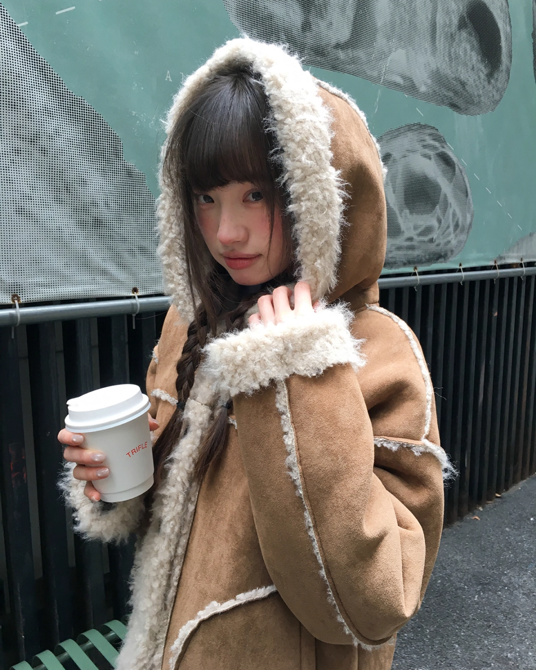 Button Boa Hood Jaqcket BU0086