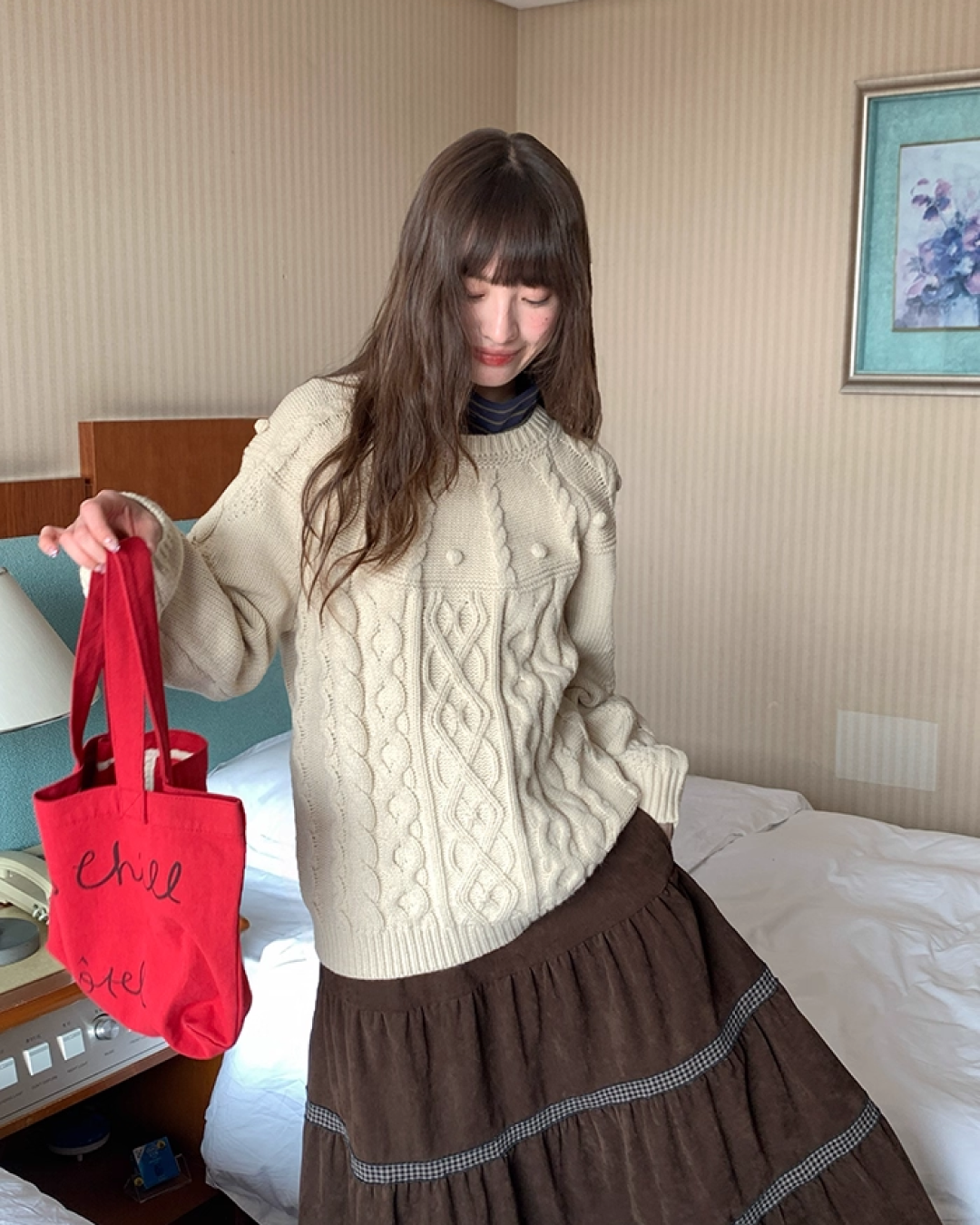 Pullover Cable Knit BU0087