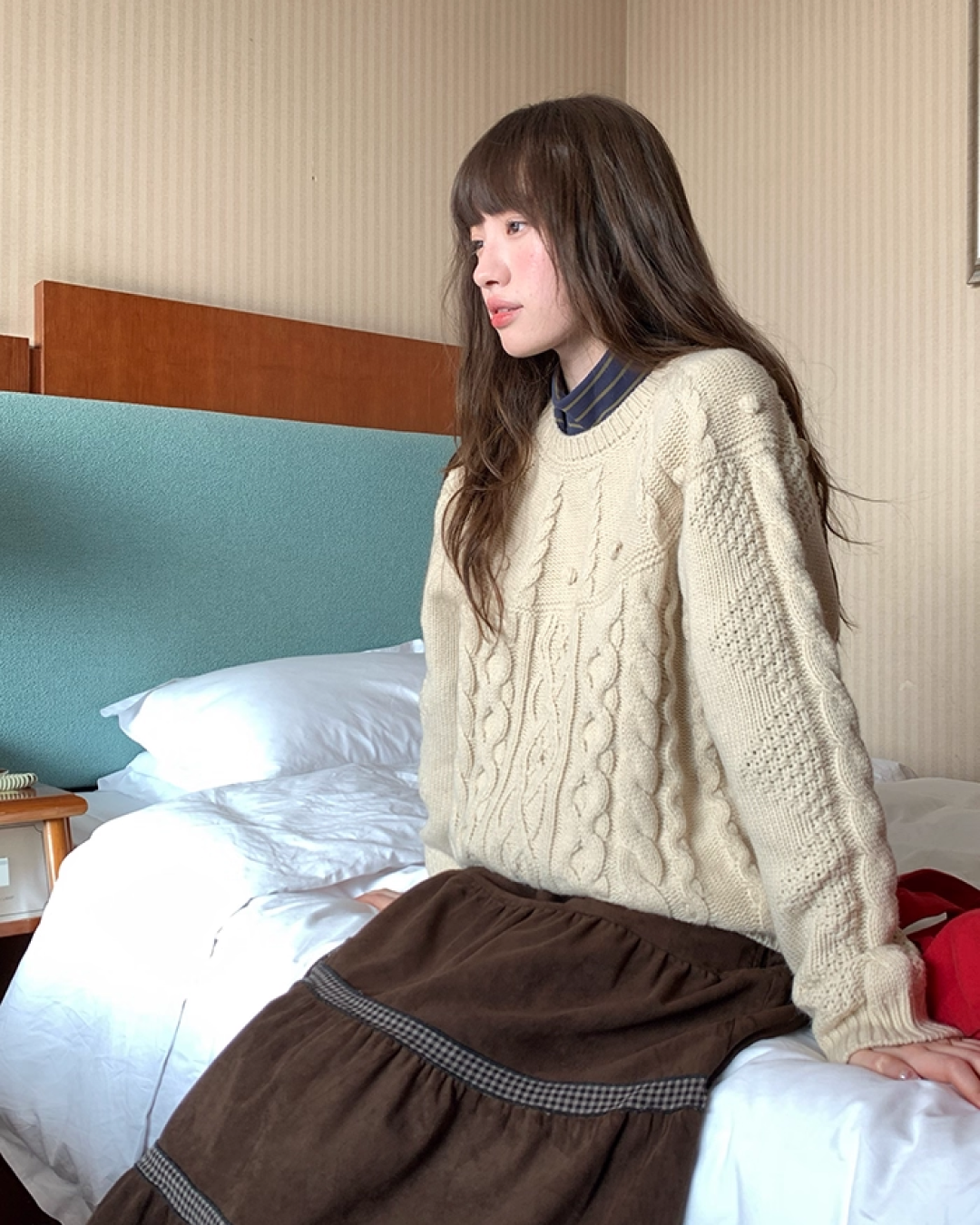 Pullover Cable Knit BU0087