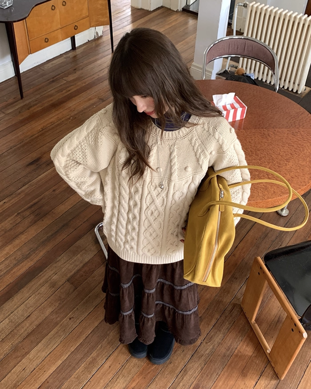 Pullover Cable Knit BU0087