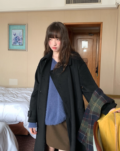 Color Shaggie Knit BU0088