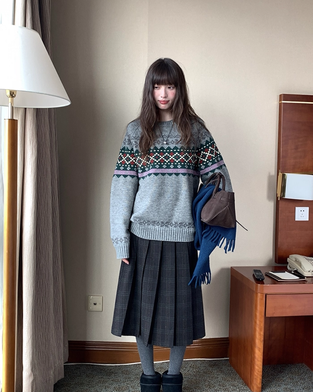 Pattern Rib Knit BU0089