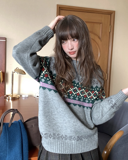 Pattern Rib Knit BU0089