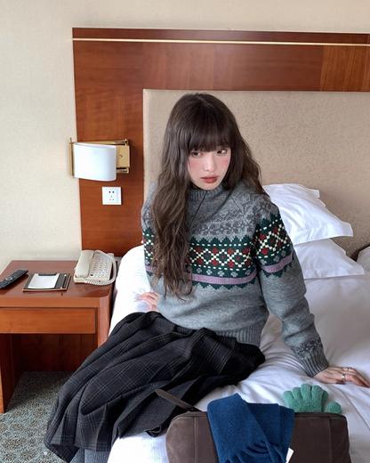 Pattern Rib Knit BU0089