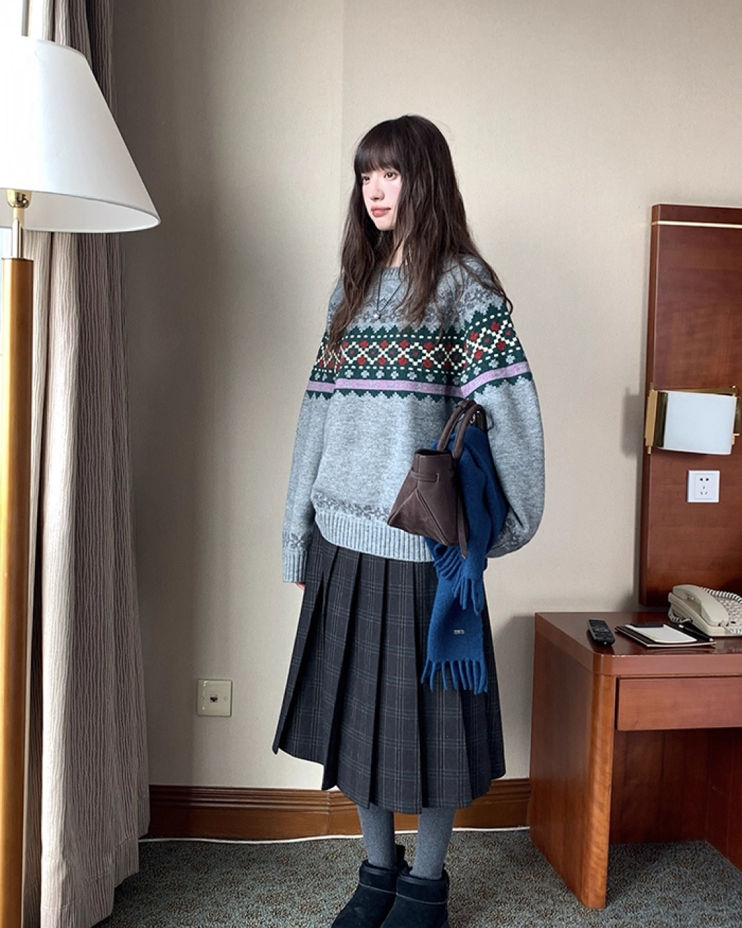 Pattern Rib Knit BU0089