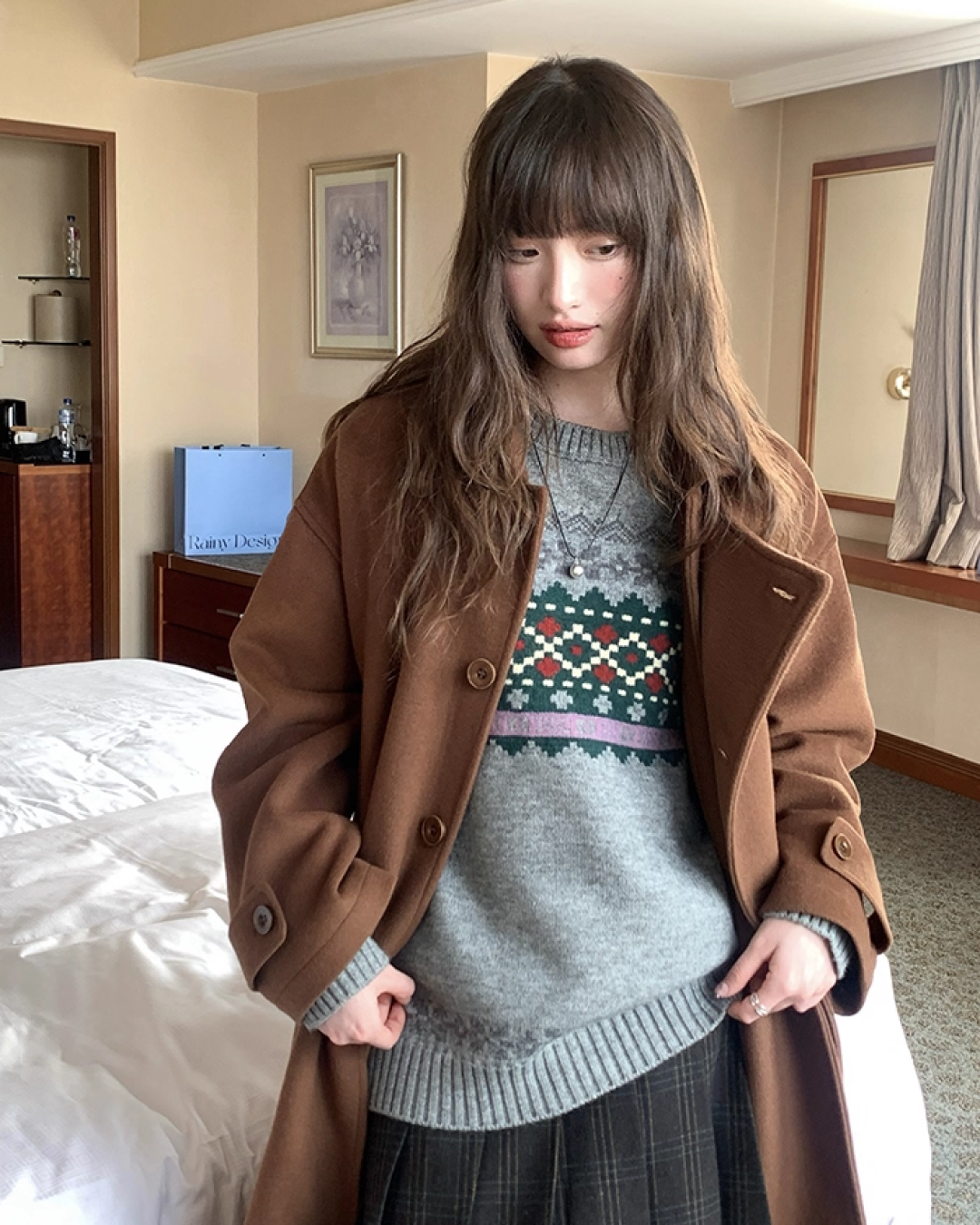 Pattern Rib Knit BU0089