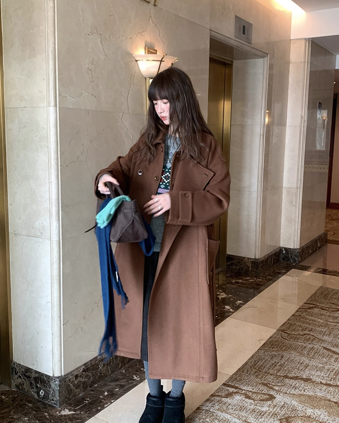 Pattern Rib Knit BU0089