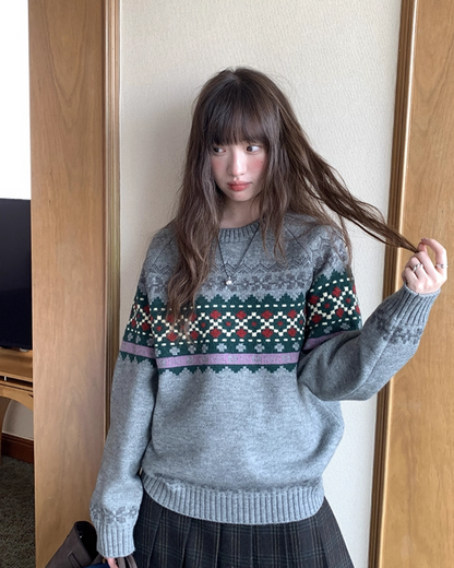 Pattern Rib Knit BU0089