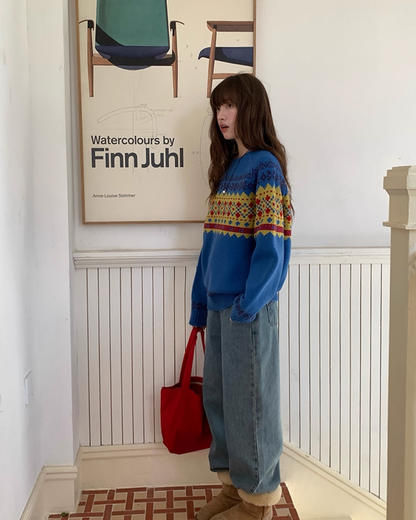 Pattern Rib Knit BU0089