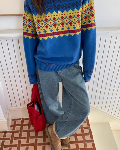 Pattern Rib Knit BU0089