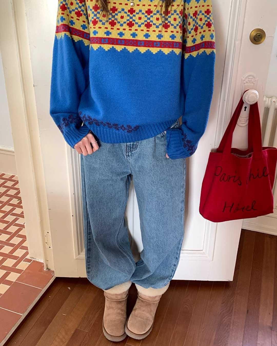 Pattern Rib Knit BU0089