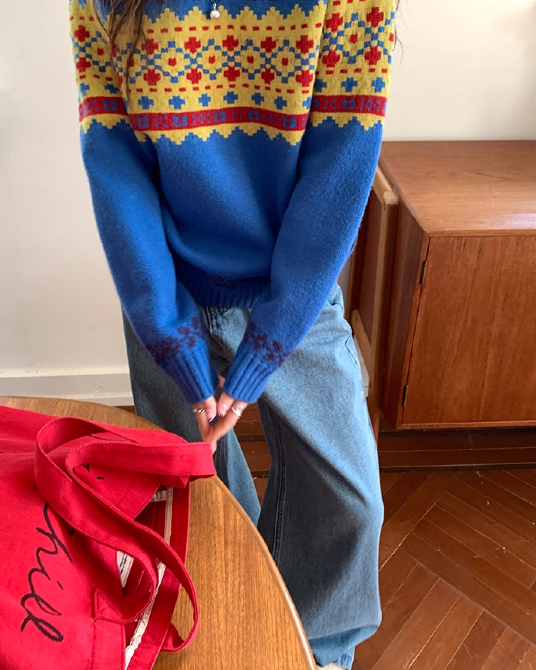 Pattern Rib Knit BU0089