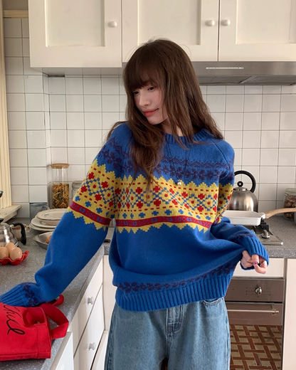 Pattern Rib Knit BU0089