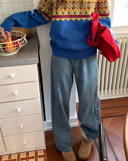 Pattern Rib Knit BU0089