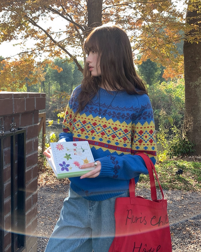 Pattern Rib Knit BU0089