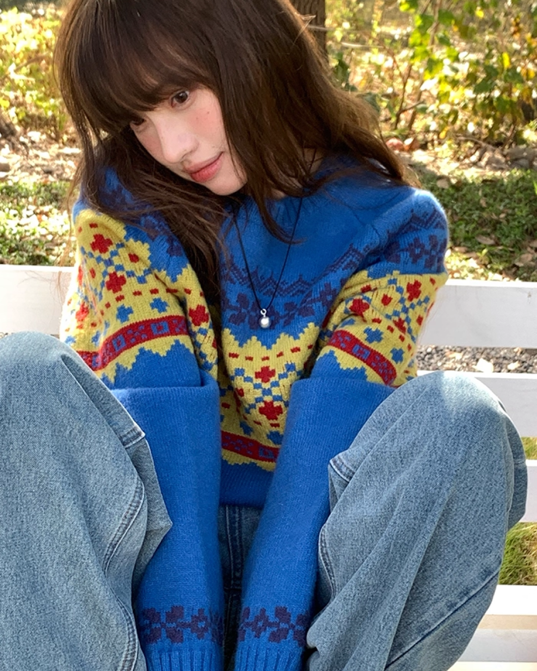 Pattern Rib Knit BU0089