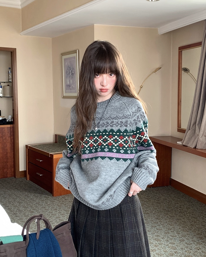 Pattern Rib Knit BU0089