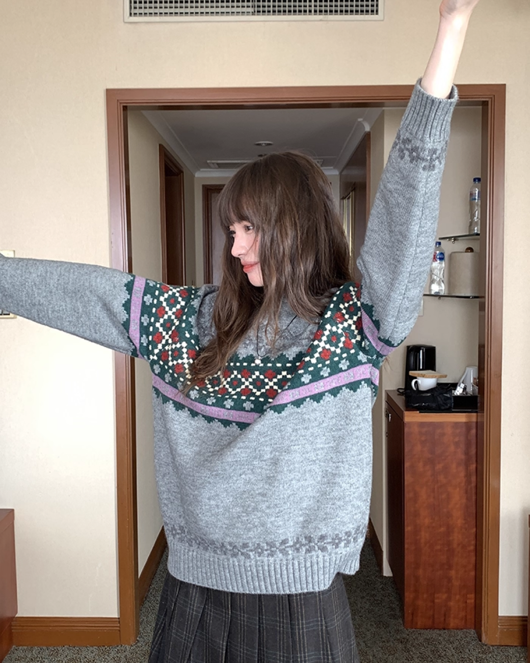 Pattern Rib Knit BU0089