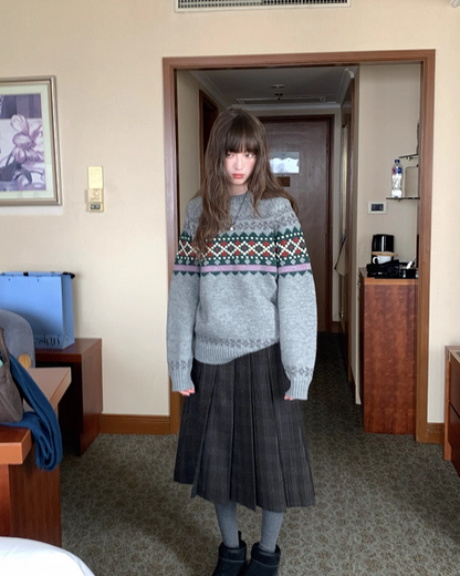 Pattern Rib Knit BU0089