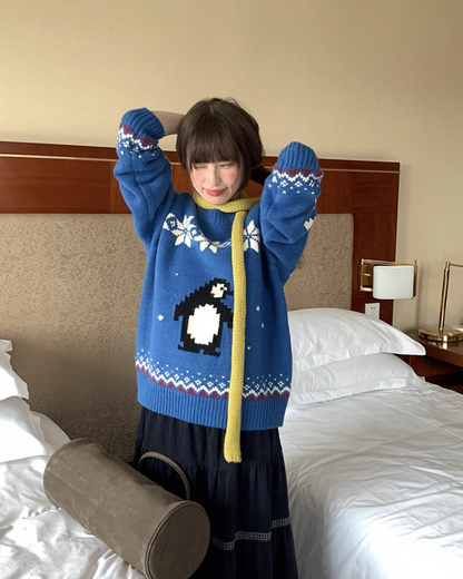Penguin Design Knit BU0090