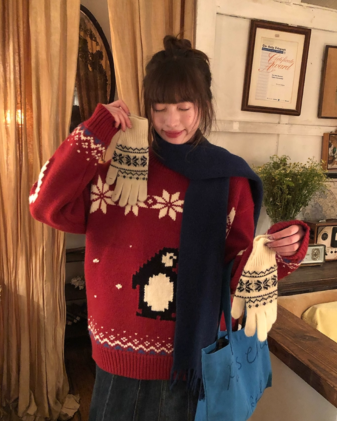 Penguin Design Knit BU0090