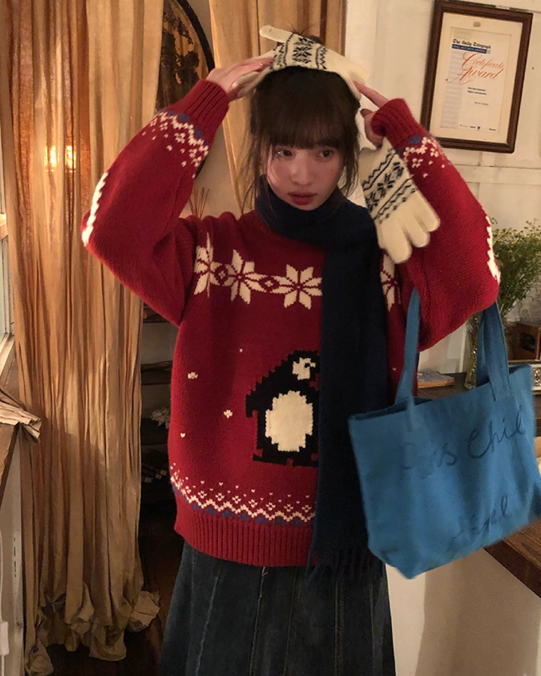 Penguin Design Knit BU0090