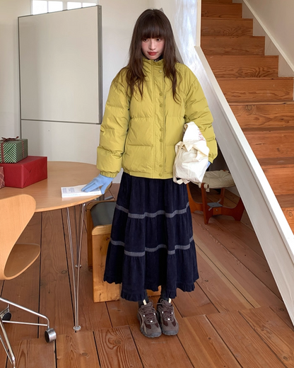 Reversible Color Down Jacket BU0097