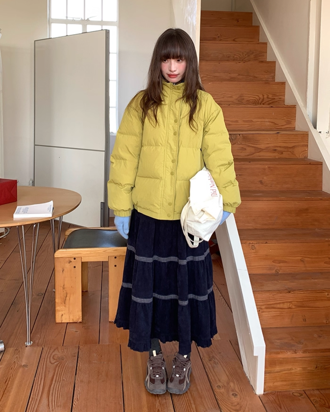 Reversible Color Down Jacket BU0097