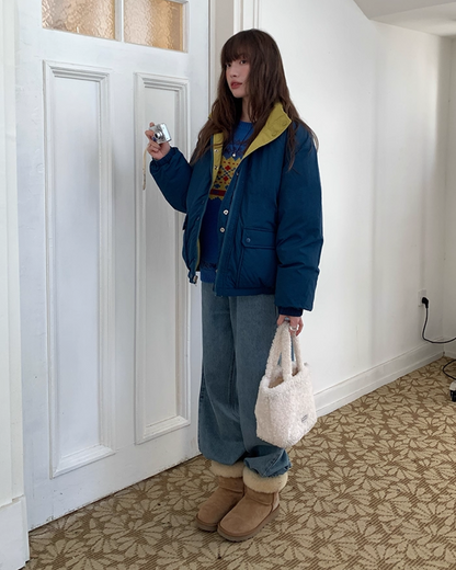 Reversible Color Down Jacket BU0097