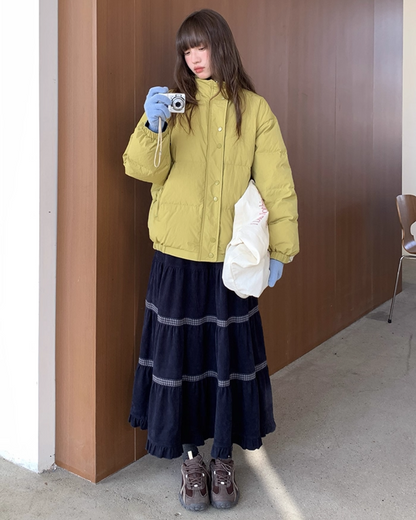 Reversible Color Down Jacket BU0097
