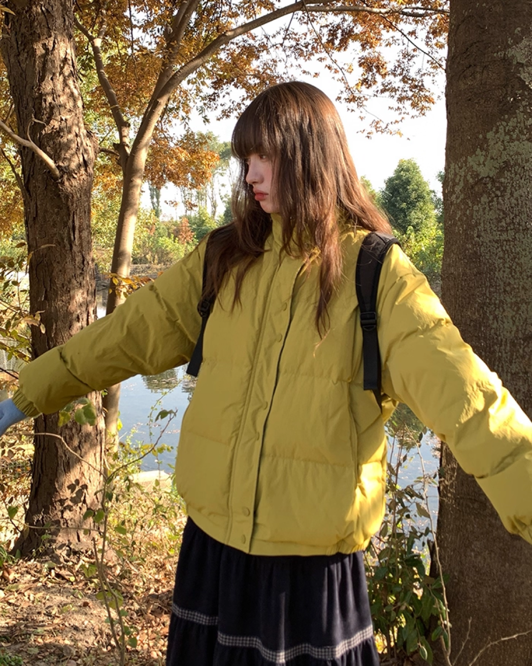 Reversible Color Down Jacket BU0097
