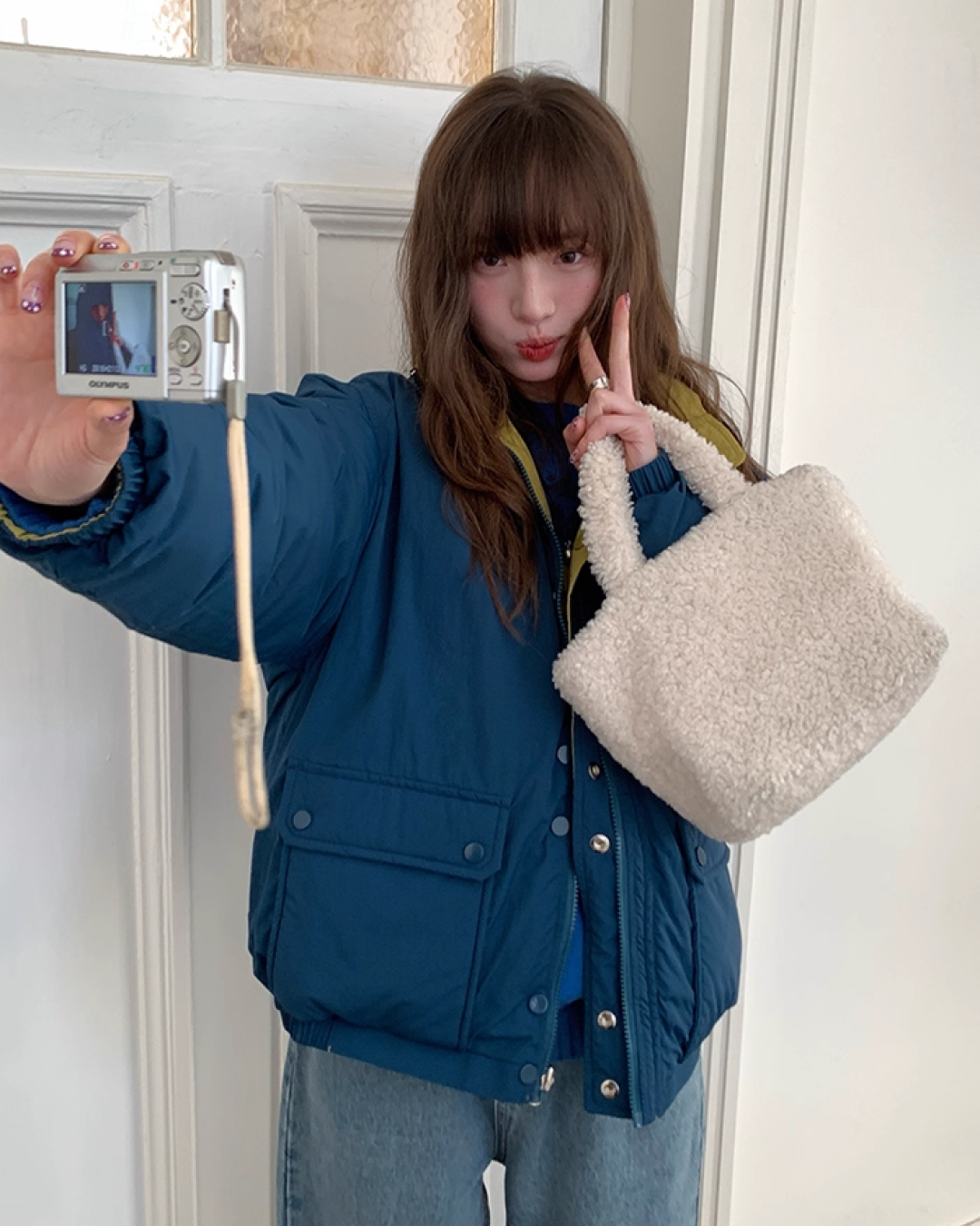 Reversible Color Down Jacket BU0097