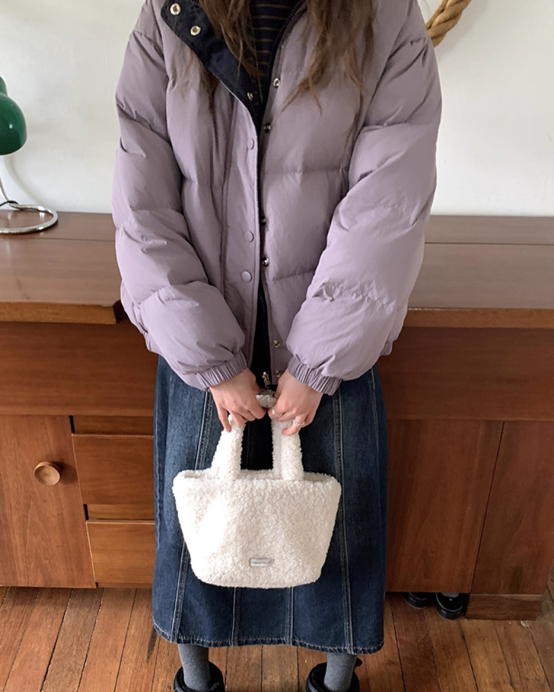 Reversible Color Down Jacket BU0097