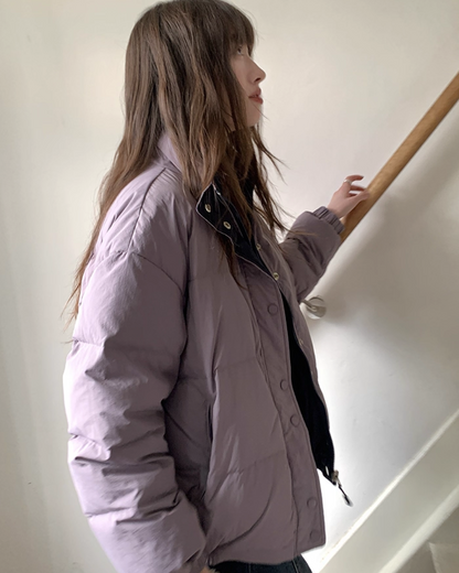 Reversible Color Down Jacket BU0097