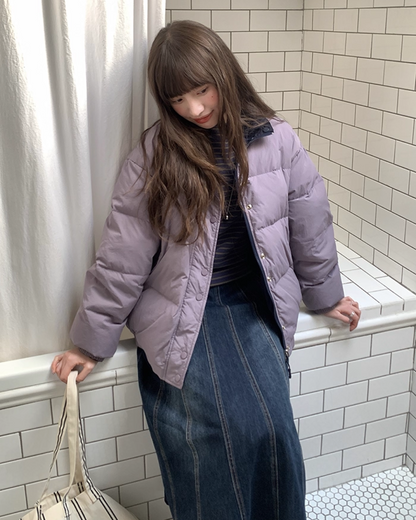 Reversible Color Down Jacket BU0097