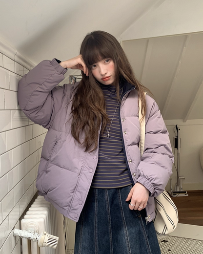 Reversible Color Down Jacket BU0097