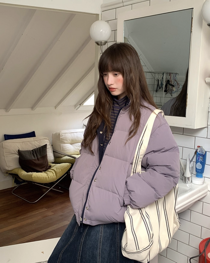 Reversible Color Down Jacket BU0097