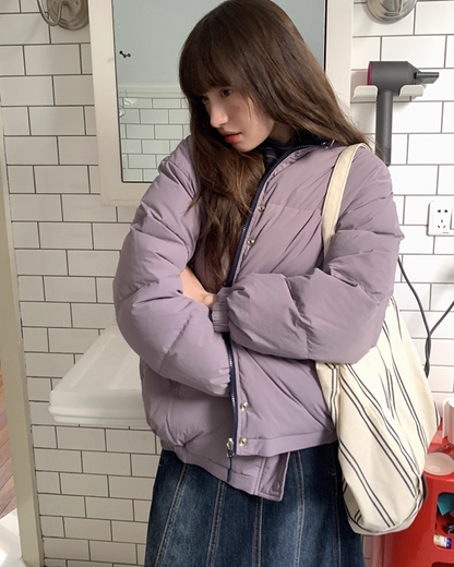 Reversible Color Down Jacket BU0097