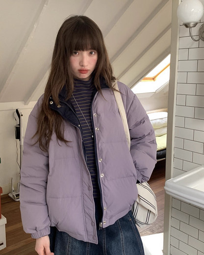 Reversible Color Down Jacket BU0097