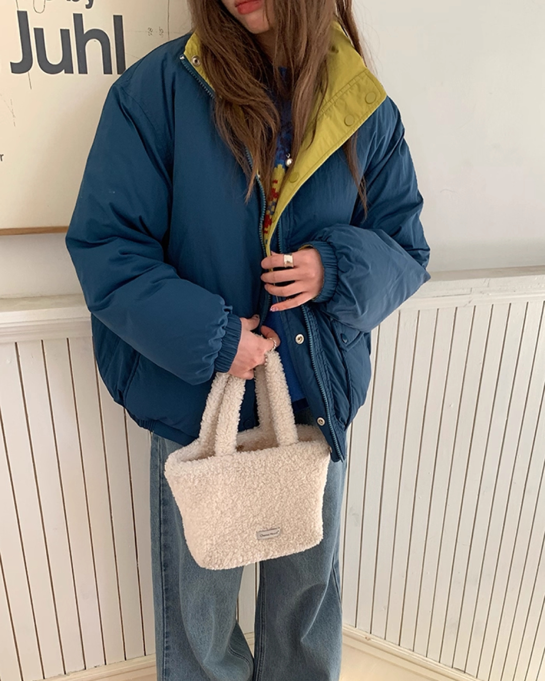 Reversible Color Down Jacket BU0097