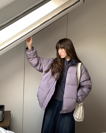 Reversible Color Down Jacket BU0097